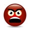 Funny emoticon cartoon design.