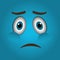 Funny emoticon cartoon design