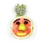 Funny fruit face