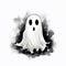 Funny Ghosts Art Cartoonish Halloween Delight