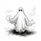 Funny Ghosts Art Cartoonish Halloween Delight