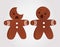 Funny gingerbread men