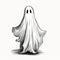 Funny Halloween Spirits Amusing Ghostly Figures