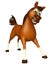 funny Horse cartoon character