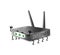 Funny internet router cartoon character