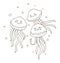 Funny jellyfishes