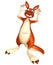 Funny Kangaroo cartoon character