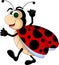 Funny Ladybug cartoon