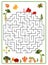 Funny maze game for Preschool Children. Help the hedgehogs come to friends.