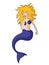 Funny mermaid