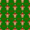 Funny monkey seamless pattern background