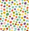Funny multicolor abstract seamless background.