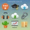 Funny multimedia icons-set 33