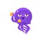 Funny Octopus Dancing With Castanets Emoji