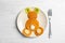 Funny pancakes for kids breakfast