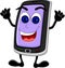 Funny phone cartoon