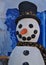 Funny plastic Snowman on a Christmas market