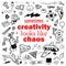 Funny Quote: Sometimes Creativity Looks Like Chaos