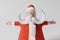 Funny Santa Claus - realistic cartoon 3d rendering illustration