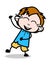 Funny - School Boy Cartoon Character Vector Illustration