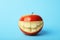 Funny smiling apple