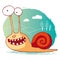 Funny snail