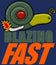 funny snail design blazing fast