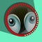 Funny spying eyes. Eyeballs vector. Staring -