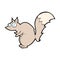 funny startled squirrel comic cartoon