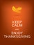 Funny thanksgiving card template with message