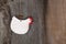 Funny Welcome White Chicken Country Cottage Kitchen Wood Shape D