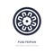 fuqi feipian icon on white background. Simple element illustration from Food concept