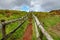 Furnas de Enxofre track, Terceira, Azores, Portugal