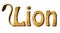 Furry Lion Text