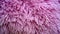 Furry Shaggy piece of a pillow cover in shinny pink color