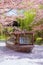 Fushimi Jikkokubune Boat in Kyoto with scenic full bloom cherry blossom in spring