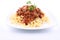 Fusilli bolognese