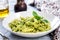 Fusilli in Pesto sauce