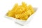 Fusilli in a small bowl, italian pasta