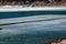 Fusine lake frozen in winter - Tarvisio Friuli Venezia Giulia Italy