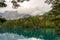 Fusine Lake and the Mountain Range of Mount Mangart - Julian Alps Italy