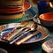 Fusion of Cultures: Captivating Dishware Showcase