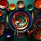 Fusion of Cultures: Captivating Dishware Showcase