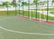 Futsal court.