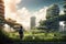 The Future Beckons: A Child\\\'s View of a Stunning Business Park