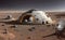 A future high technology mars base for humans