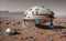 A future high technology mars base for humans