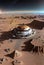 A future high technology mars base for humans