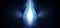 Future Neon Sci Fi Blue Triangle Shaped Spaceship Concrete Grunge Virtual Reality Tunnel Corridor Hallway Entrance Path Dark Glow