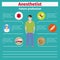 Future profession anesthetist infographic